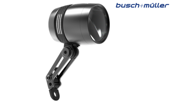 Faro de led a dinamo de buje IQ-X, color negro